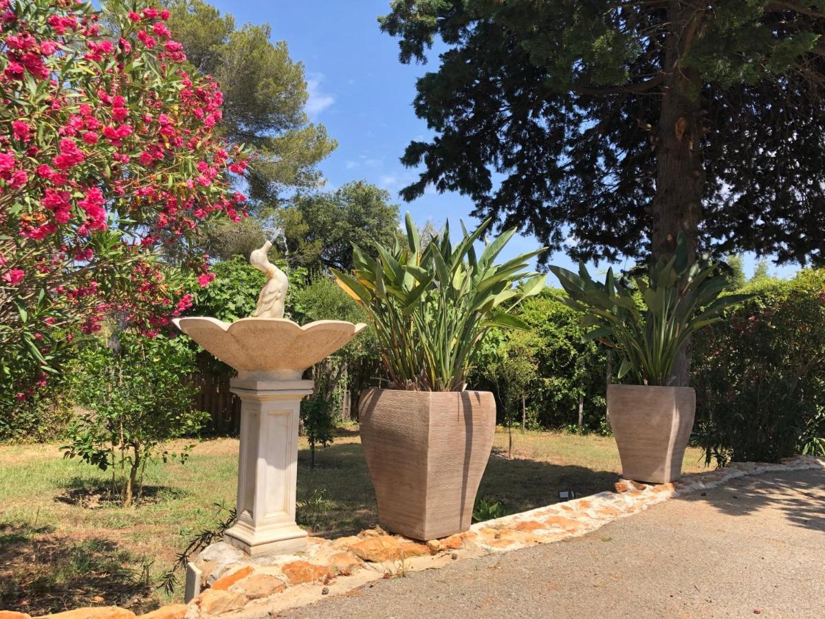 Rez De Villa Pebrier Frejus Bagian luar foto